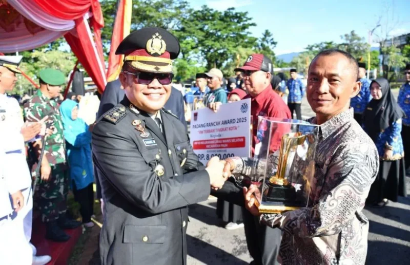 RT 05 RW 05 Kelurahan Cengkeh, Kecamatan Lubuk Begalung meraih predikat RT Terbaik Kota Padang di ajang Padang Rancak Award 2025. (Foto: Diskominfo Padang)