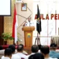 Wali Kota Pariaman Yota Balad membuka Rapat Koordinasi Kepala Desa di Aula Balai Kota Pariaman, Rabu (24/12/2025). (Foto: Kominfo Pariaman)