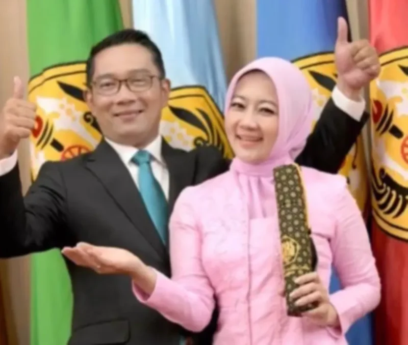 Ridwan Kamil dan Atalia Praratya. (Foto: IG @ridwankamil)
