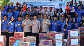 Pemko Payakumbuh mengerahkan 100 personel gabungan untuk membantu percepatan penanganan bencana di Sumbar. (Foto: Pemko Payakumbuh)