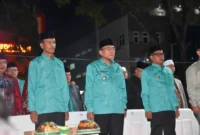 Wakil Wali Kota Padang, Maigus Nasir menghadiri pembukaan MTQ Nasional ke-41 Tingkat Sumbar, Sabtu (13/12/2025) malam. (Foto: Prokopim Padang)