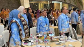 Wawako Solok H. Suryadi Nurdal menghadiri APEKSI Outlook 2026 di Bandar Lampung. (Foto: Prokopim Kota Solok)