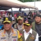 Bupati Padang Pariaman John Kenedy Azis mendampingi kunjungan kerja Wakapolri Komjen Pol. Dedi Prasetyo di wilayah hukum Polres Padang Pariaman, Minggu (28/12/2025). (Foto: Kominfo Padang Pariaman)
