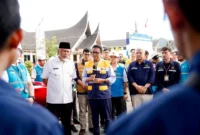 Wakil Menteri ESDM Yuliot memastikan pasokan BBM Sumatra Barat dalam kondisi aman dan terkendali menjelang Nataru. (Foto: Kementerian ESDM)