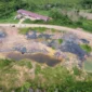 Kementerian ESDM mengamankan sekitar 50.000 ton batubara tak bertuan di Kutai Kartanegara, Kalimantan Timur. (Foto: Kementerian ESDM)