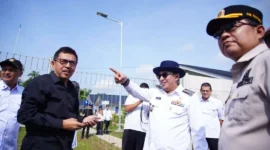 Bupati Tanah Datar Eka Putra menerima kunjungan Staf Khusus BUMN, Khairul Jasmi, Rabu (21/1/2026). (Foto: Prokopim Tanah Datar)