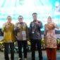Bupati Tanah Datar, Eka Putra mengikuti Rakornas Sinergi Pelaksanaan Program dan Kegiatan Urusan Pemerintahan Umum di Daerah di Ballroom Hotel Pullman Jakarta Central Park, Kamis (15/1/2026). (Foto: Prokopim Tanah Datar)