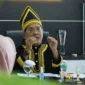 Bupati Padang Pariaman John Kenedy Azis mempresentasikan program unggulan kebudayaan di hadapan dewan juri nasional, Jumat (9/1/2026). (Foto: Kominfo Padang Pariaman)