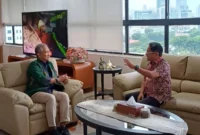 Bupati Padang Pariaman, John Kenedy Azis menemui  Dirjen Perimbangan Keuangan Kemenkeu RI, Askolani di Kantor Kemenkeu, Jakarta, Rabu (14/1/2026). (Foto: Kominfo Padang Pariaman)
