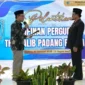 Buya Alizar resmi dilantik sebagai Pimpinan Perguruan Thawalib Padang Panjang periode 2025–2027, Sabtu (10/1/2026). (Foto: Kominfo Padang Panjang)