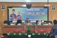 Sebanyak 40 finalis Duta Genre Kota Padang 2026 mulai menjalani Technical Meeting (TM) di Aula Latbang BKKBN Kota Padang, Minggu (25/1/2026). (Foto: Diskominfo Padang)