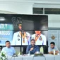 Wali Kota Padang Fadly Amran saat menerima pelaporan unsur ABCGM terkait adendum berita acara Kota Kreatif bidang kuliner, di Kediaman Resmi Wali Kota, Sabtu (31/1/2026). (Foto: Prokopim Padang)