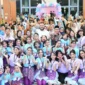 Wali Kota Padang, Fadly Amran menghadiri Festival Tari Tradisional Budaya Anak Sumbar “Gebyar Mutiara Minang” Tahun 2026 di Gedung Bagindo Aziz Chan Youth Center. (Foto: Prokopim Padang)