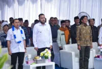 Wali Kota Padang Fadly Amran menghadiri peresmian sekaligus relaunching Gedung Abdullah Kamil di Jalan Diponegoro, Kecamatan Padang Barat, Jumat (23/1/2026). (Foto: Prokopim Padang)