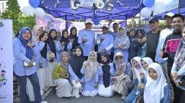 Gubernur Sumbar Mahyeldi Ansharullah saat peringatan Hari Gizi Nasional (HGN) ke-66 di Padang, Minggu (25/1/2026). (Foto: ADPSB)