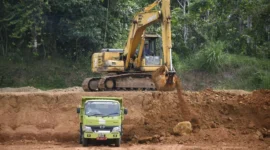 Pemko Padang mulai membangun Huntap Balai Gadang untuk 209 keluarga korban banjir bandang akhir November 2025. (Foto: Diskominfo Padang)