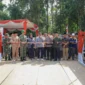 Bupati Pasaman Welly Suhery meresmikan Jembatan Bailey Sungai Lasi, Minggu (25/1/2026). (Foto: Kominfo Pasaman)