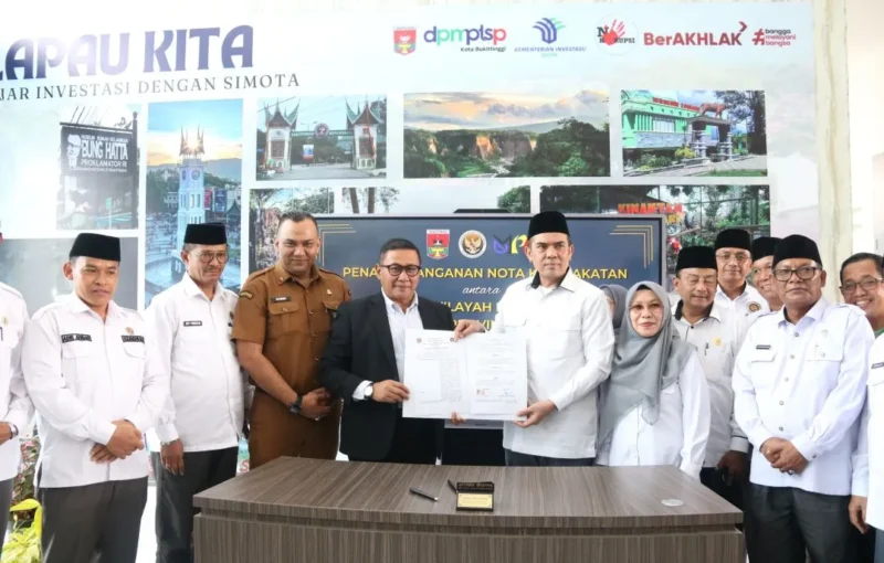 Kantor Kementerian Haji dan Umrah resmi hadir di Bukittinggi dan memusatkan layanan di MPP Bukittinggi. (Foto: Kominfo Bukittinggi)