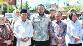 Wali Kota Padang, Fadly Amran mendampingi kunjungan kerja Komisi IX DPR RI ke RSUD dr. Rasidin Padang, Kamis (29/1/2026). (Foto: Prokopim Padang)