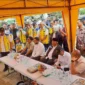 Menteri PU Dody Hanggodo melakukan kunjungan ke Bendungan Batang Kuranji, Kecamatan Pauh, Kota Padang, Jumat (30/1/2026) siang. (Foto: Diskominfo Padang)