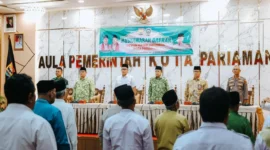 Suasana Musda II DMI Kota Pariaman yang digelar di Aula Balai Kota Pariaman, Rabu (21/1/2026). (Foto: Kominfo Kota Pariaman)