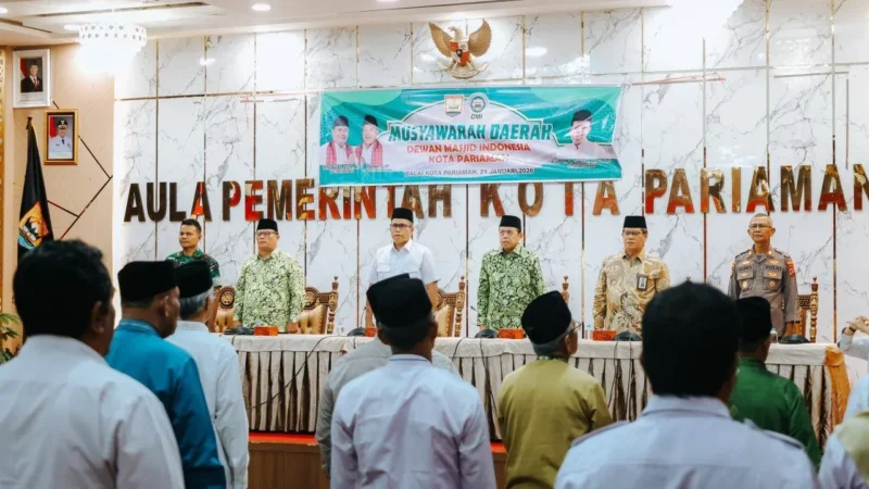 Suasana Musda II DMI Kota Pariaman yang digelar di Aula Balai Kota Pariaman, Rabu (21/1/2026). (Foto: Kominfo Kota Pariaman)