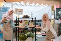 Pemkab Solsel menggelar Pameran UMKM di Ruang Taman Hijau Padang Aro, Jumat (2/1/2026). (Foto: Humas Pemkab Solsel)