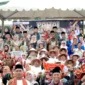 Pemkab Solsel menggelar Pawai Budaya dalam rangka memeriahkan HUT ke-22 Solsel, Senin (5/1/2026). (Foto: Humas Pemkab Solsel)