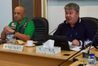Pelaproan progres pemulihan pascabencana banjir bandang Padang Panjang.