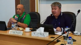 Pelaproan progres pemulihan pascabencana banjir bandang Padang Panjang.