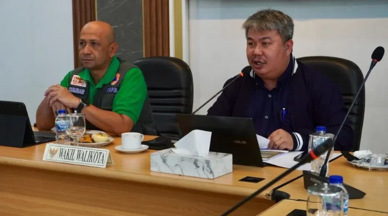 Pelaproan progres pemulihan pascabencana banjir bandang Padang Panjang.