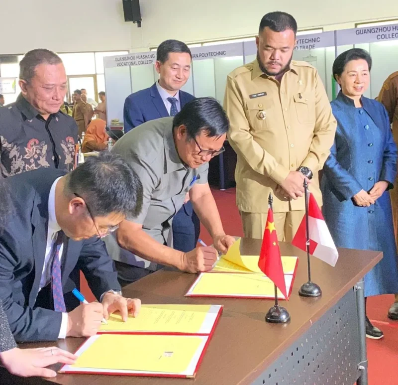 Pemko Padang menjalin kerja sama pendidikan dengan Provinsi Guangdong, Tiongkok. (Foto: Diskominfo Padang)