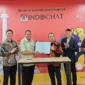Wali Kota Pariaman Yota Balad dan Direktur Utama PT NDS Darmadi usai penandatanganan nota kesepahaman di Jakarta, Kamis (22/1/2026). (Foto: Kominfo Kota Pariaman)