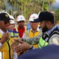 Wali Kota Padang Fadly Amran mendampingi Menteri  PU Dody Hanggodo meninjau lokasi terdampak bencana banjir di Bendungan Koto Tuo, Kelurahan Balai Gadang, Kecamatan Koto Tangah, Kamis (29/1/2026). (Foto: Prokopim Padang)