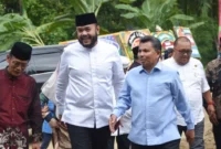 Wali Kota Padang Fadly Amran meresmikan GSG RW III Masjid Muhajirin di Kelurahan Padang Besi, Kecamatan Lubuk Kilangan, Jumat (9/1/2026). (Foto: Prokopim Padang)