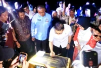 Menteri Kebudayaan RI, Fadli Zon meresmikan Museum Mohammad Sjafei di INS Kayu Tanam, Kabupaten Padang Pariaman, Sumbar, Jumat malam (23/1/2026). (Foto: Kominfo Padang Pariaman)