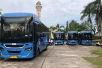 Perubahan rute Bus Trans Padang resmi diberlakukan mulai 7 Januari 2026. Mencakup tiga koridor utama yakni Koridor 2, Koridor 4, dan Koridor 5. (Foto: Diskominfo Padang)