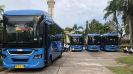Perubahan rute Bus Trans Padang resmi diberlakukan mulai 7 Januari 2026. Mencakup tiga koridor utama yakni Koridor 2, Koridor 4, dan Koridor 5. (Foto: Diskominfo Padang)