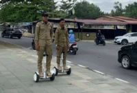 Satpol PP Padang memperketat pengamanan tempat wisata dan kawasan rawan tawuran selama long weekend demi kenyamanan wisatawan. (Foto: Diskominfo Padang)