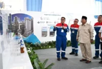 Presiden Prabowo di sela-sela kegiatan peresmian infrastruktur energi terintegrasi Pertamina RDMP Balikpapan, Senin (12/1/2026). (Foto: BPMI Setpres)
