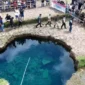 Sinkhole Situjuah Batua Air di Kabupaten Limapuluh Kota mengandung bakteri tinggi dan dinilai berbahaya jika dikonsumsi. (Foto: ADPSB)