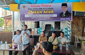 Wakil Ketua DPRD Padang Osman Ayub.