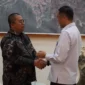 Wali Kota Padang Panjang, Hendri Arnis bersama Kakanim Agam, Kizlar Assad di Rumah Dinas Wali Kota Padang Panjang, Kamis (22/1/2026). (Foto: Kominfo Padang Panjang)