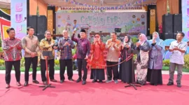 Wali Kota Payakumbuh, Zulmaeta membuka Cafladoepa University Fair (CUF) 2026 di SMA Negeri 2 Payakumbuh, Kamis (22/01/2026). (Foto: MC Payakumbuh)