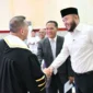 Wali Kota Padang Fadly Amran meninjau pelaksanaan ibadah dan Perayaan Natal PGIW Sumbar, Sabtu (17/1/2026). (Foto: Prokopim Padang)