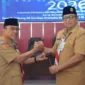 Wakil Wali Kota Padang Maigus Nasir membuka Rakercab Gerakan Pramuka Kota Padang di Balai Kota Padang, Aie Pacah, Sabtu (10/1/2026). (Foto: Prokopim Padang)
