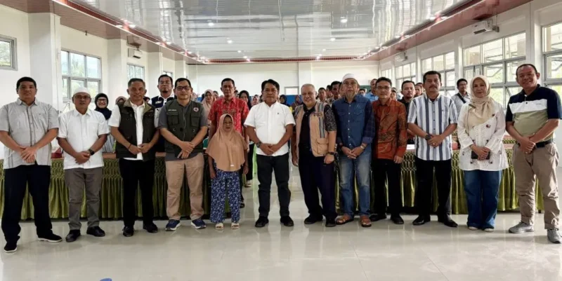 Pemkab Padang Pariaman menggelar uji publik data rumah rusak akibat bencana hidrometeorologi sebelum ditetapkan melalui SK Bupati. (Foto: Diskominfo Padang Pariaman)