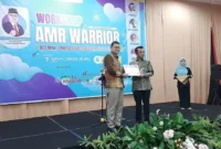 Badan Pengawas Obat dan Makanan (BPOM) menggelar AMR Warrior Campaign di Hotel Rocky Padang, Sabtu (7/2/2026). (Foto: Diskominfo Padang)