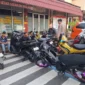 Polresta Padang mengamankan pelaku pelaku balap liar beserta 10 sepeda motor di Taman Melati, Kamis (19/2/2026). (Foto: Polresta Padang)