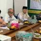 Baznas Kota Padang menggelar mudzakarah penetapan zakat fitrah dan fidyah pada Senin (9/2/2026). (Foto: Baznas Padang)